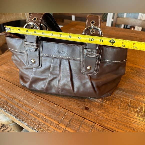 COACH Brown Purse - Picture 3 of 14